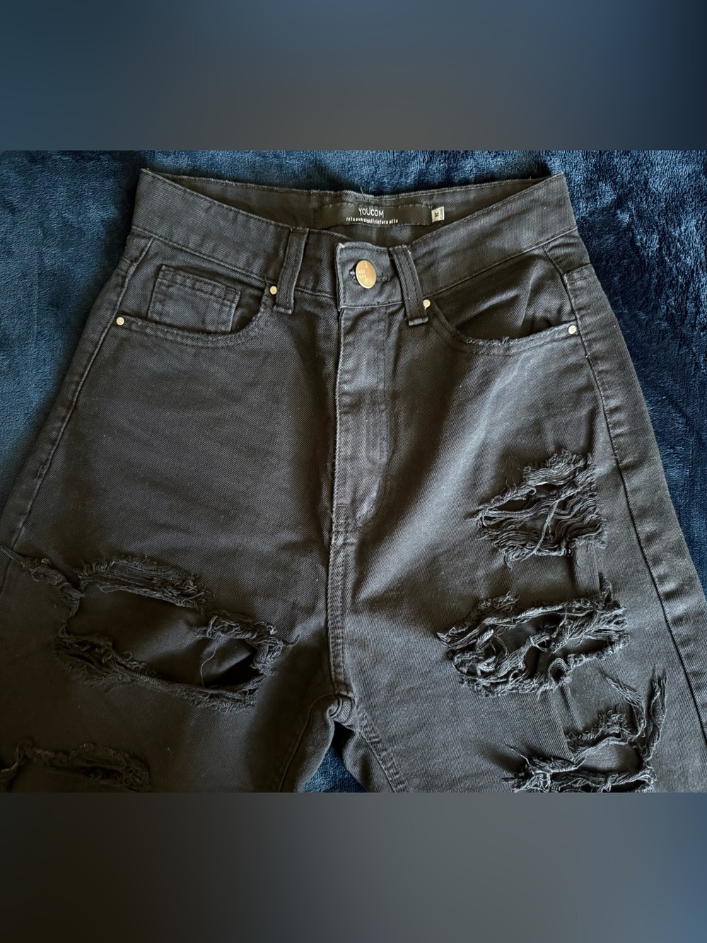 Women’s Black Ripped Jeans